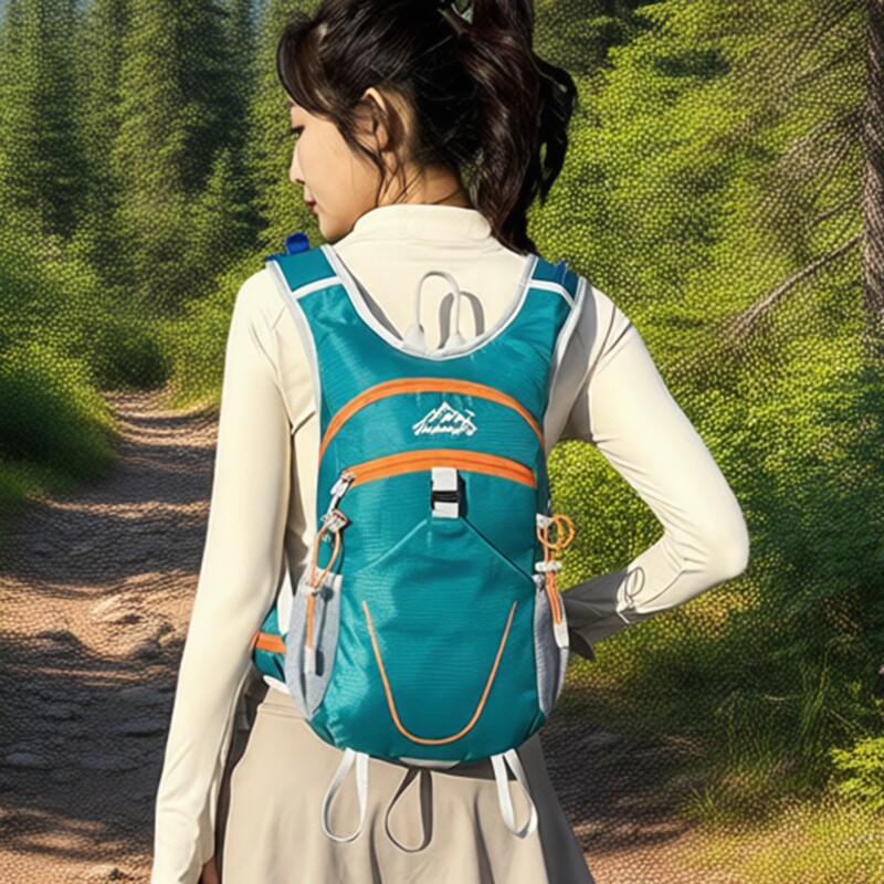 轻便登山包徒步爬山自行车骑行双肩户外越野轻量化透气水袋小背包