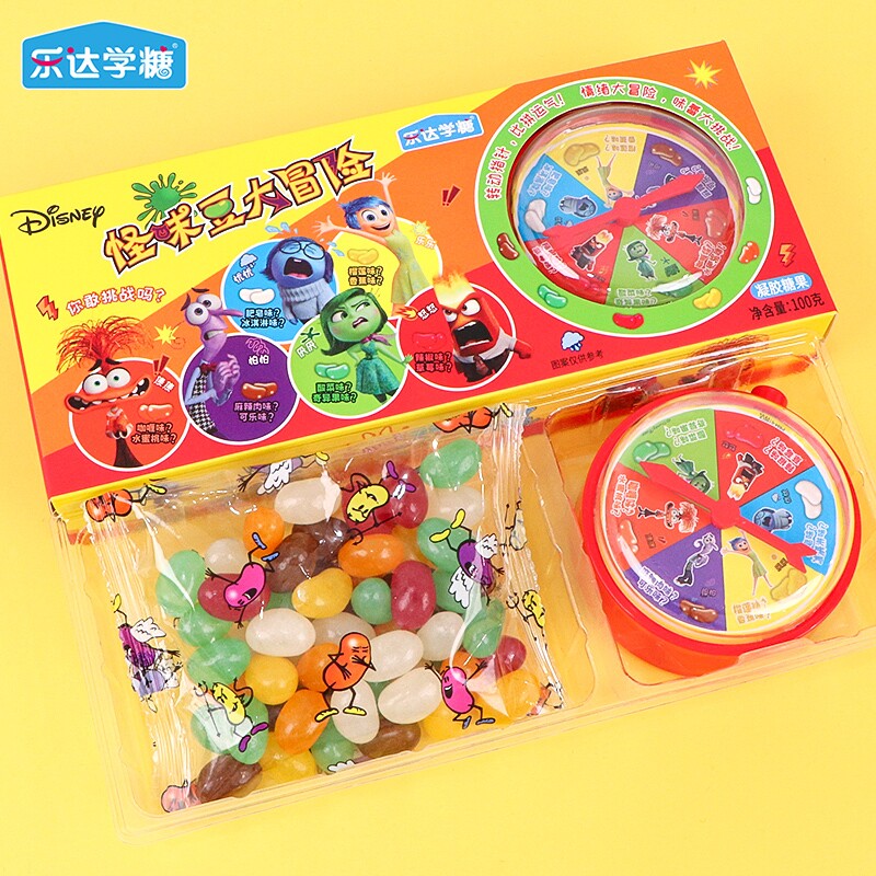 怪味整蛊恶搞糖果转盘迷惑糖豆食玩聚会休闲整人零食大冒险