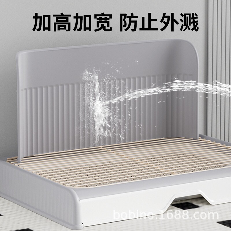 狗狗厕所大狗超大号抽屉带墙防外溅大型犬铁网狗厕所防踩屎批发