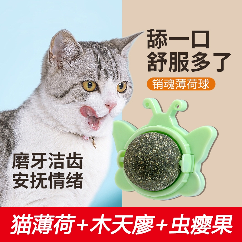 猫薄荷球猫玩具自嗨解闷磨牙洁齿