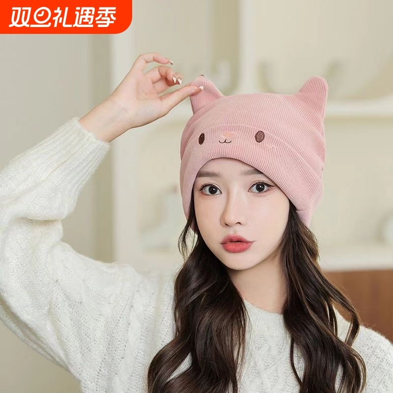 月子帽秋冬季加绒加厚孕妇月子头巾发带防风护额产妇住院专用待产