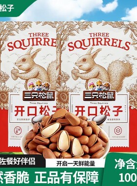 三只松鼠开口松子100g*1袋