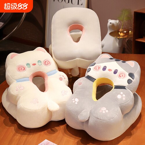 畅销爆款！毛绒抱枕午睡枕趴睡枕
