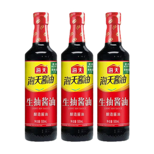 海天调料实惠组合套装生抽老抽酱油蚝油料酒四海鲜鸡精