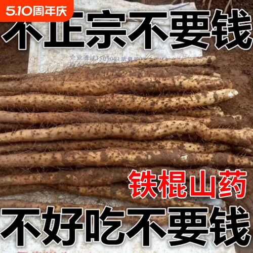 【原产地】【现挖】铁棍山药5斤