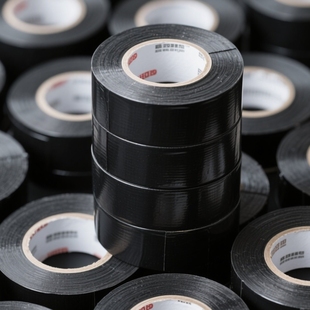 电工胶布防水阻燃大卷用品质绝缘胶带超薄黑色耐磨橡胶 大涛
