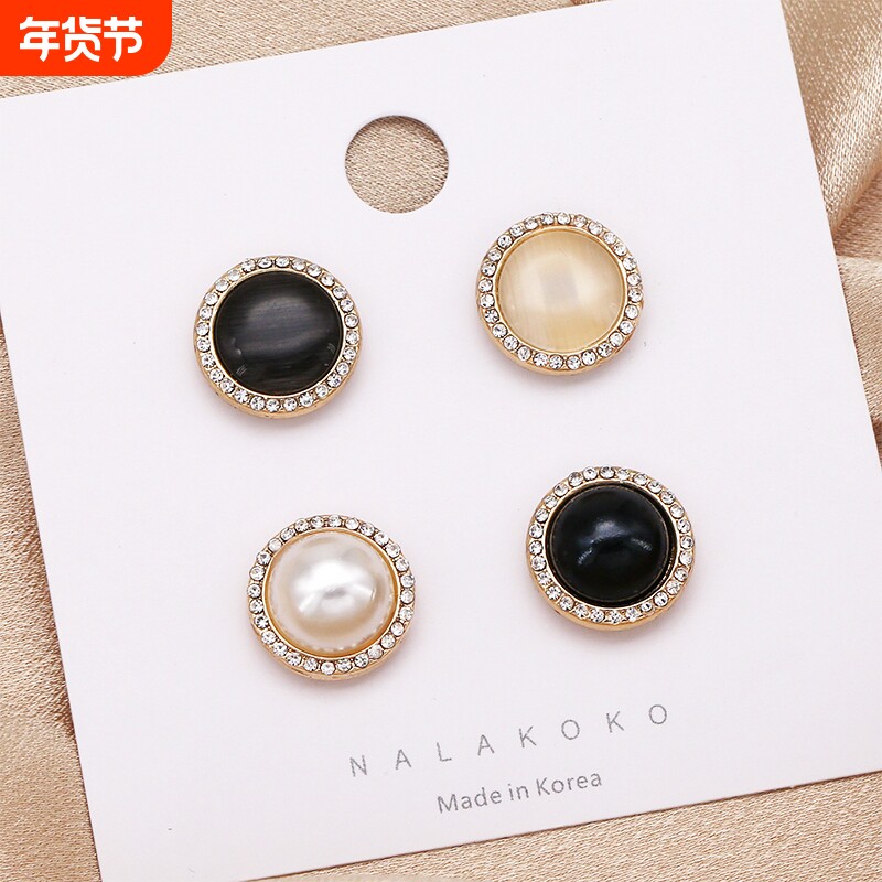 隐形磁吸扣磁吸胸口防走光领口衬衫衣领暗扣免缝固定神器固定胸针