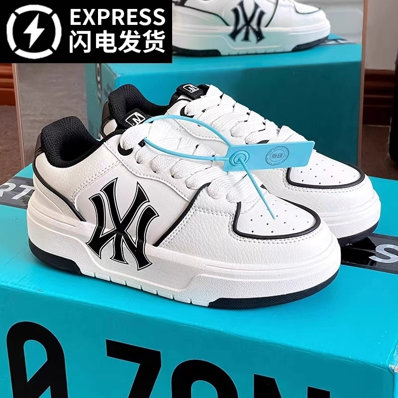 学长鞋休闲板鞋百搭厚底运动男女鞋潮春秋旅游鞋黑色鞋子轻便双11