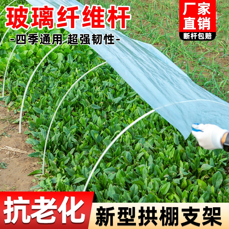 玻璃纤维杆蔬菜棚拱棚支架