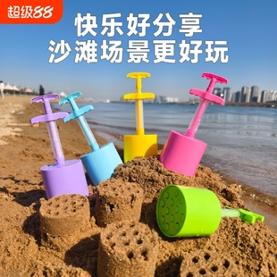 爆款蜂窝煤雪球夹打雪仗玩沙工具煤球雪夹子ABS材质儿童户外神器