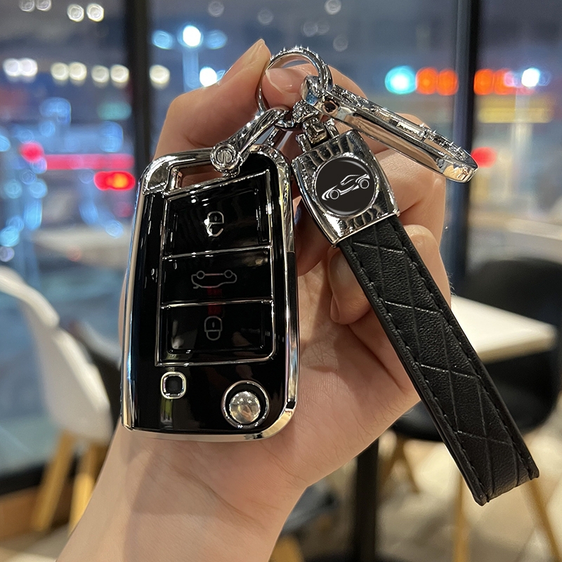 大众迈腾朗逸途观途岳宝来钥匙套