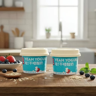 乐纯干噎酸奶巨厚椰椰干嚼营养餐后酸奶挖着吃干巴厚酸奶营养早餐