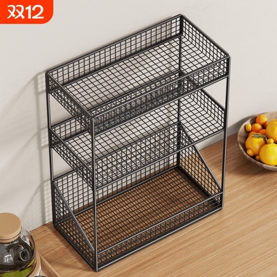 桌面置物架餐桌上零食架客厅