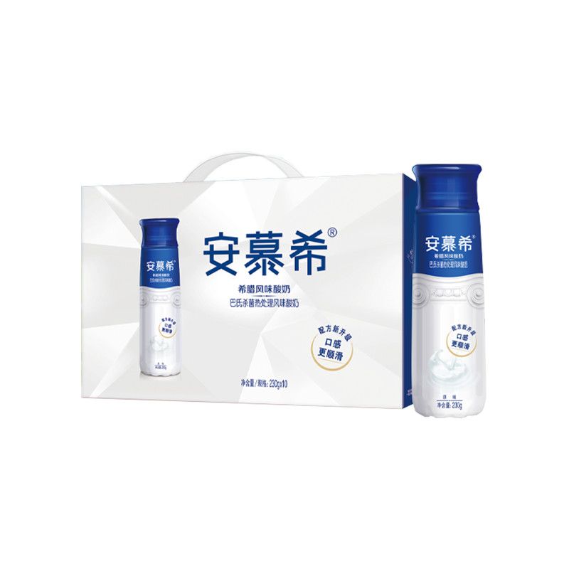 9月伊利安慕希高端原味230g*10瓶装送礼常温风味哈密瓜小时有机