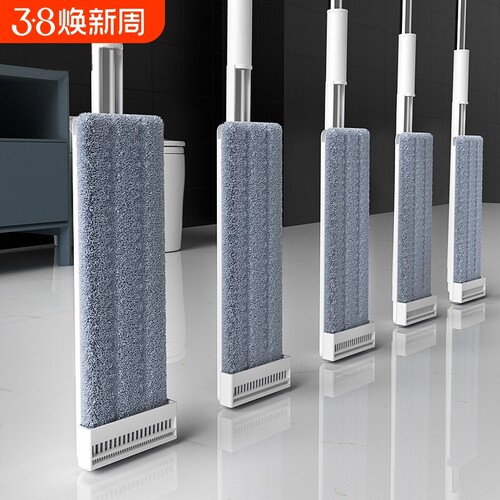 平板拖把家用一拖净拖布2026新款免手洗平板拖把墩布懒人网红拖地