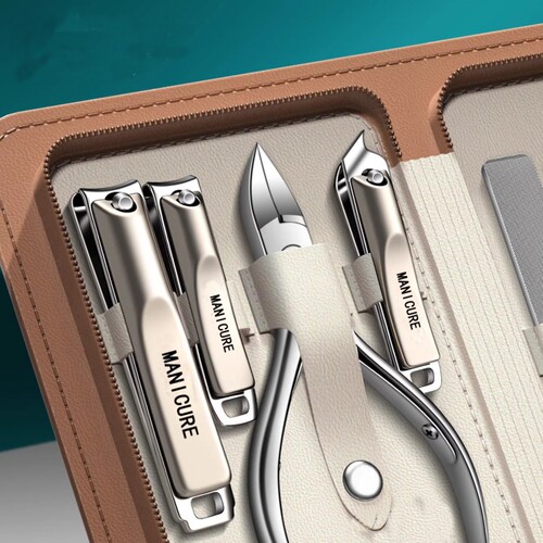 指甲刀套装指甲剪高档甲沟专用鹰嘴指甲钳修脚工具死皮剪修甲边缘