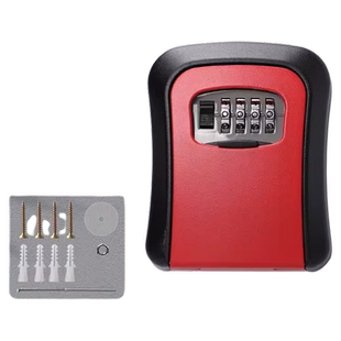 装修密码钥匙盒猫眼盒子门口放装免打孔家用门锁防盗门临时收纳箱