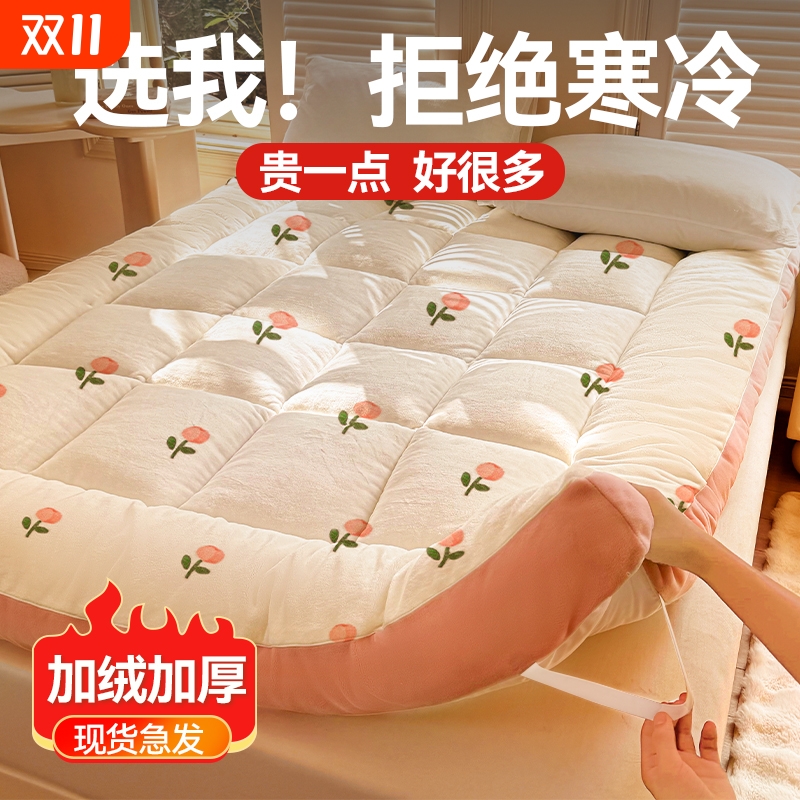 牛奶绒保暖床垫偏软|156人收藏