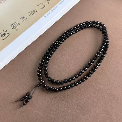 小叶紫檀手串108颗印度小叶紫檀