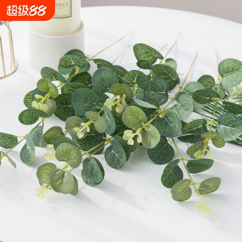ins北欧尤加利仿真花假花清新