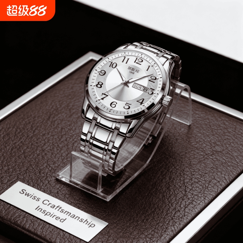 品牌正品手表男概念男士非机械表男款高级感学生运动男表潮腕表男