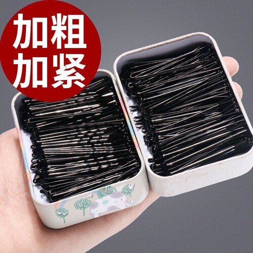 黑色一字夹发夹|回头客超2800人