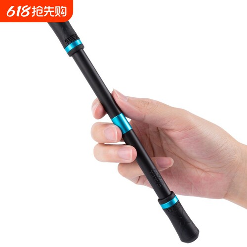 黑色武士专业网红耐摔防滑转转笔