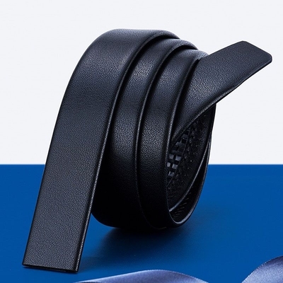 无头皮带男真皮腰带自动扣无扣头牛皮裤腰带皮带身条多规格