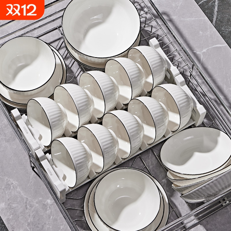 陶瓷釉下彩碗碟套装|万人加购