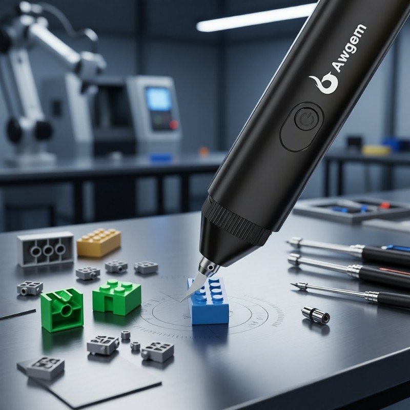 手持超声波切割刀工业便携pcb塑料水口树脂碳纤维DIY电动雕刻工