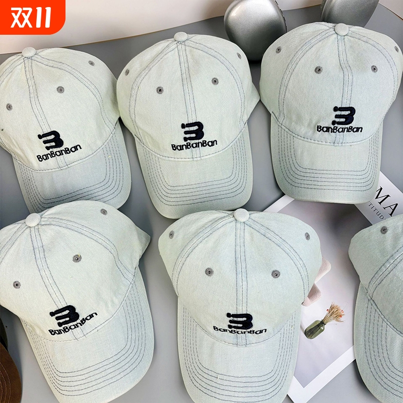 GK刺绣牛仔鸭舌帽|186人收藏