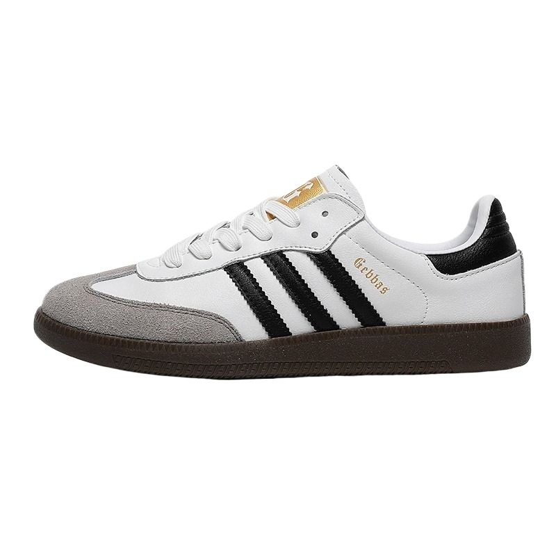 德训鞋女鞋子潮鞋百搭休闲男鞋新款情侣运动跑步鞋黑色白色体育