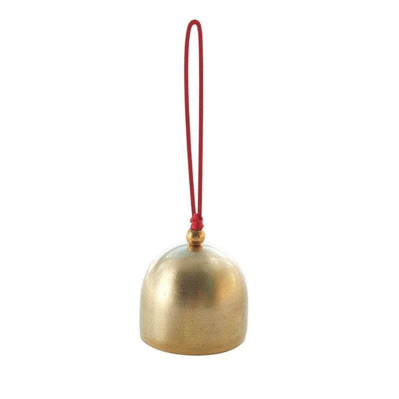 迷你圣诞铃铛装饰挂件幼儿园小DIY合金小风铃挂饰手工材料配件