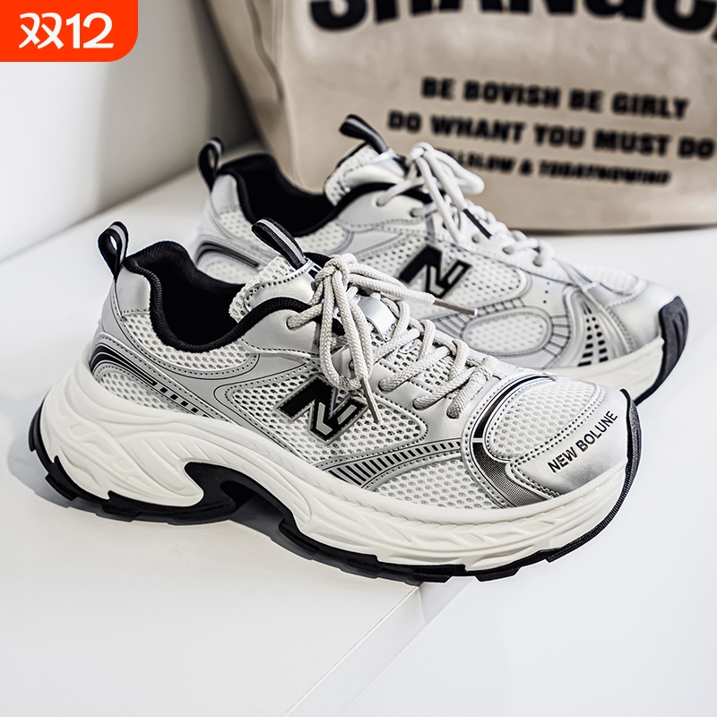 新百伦秋季新款复古老爹鞋男女同款情侣百搭校园风跑步鞋运动休闲