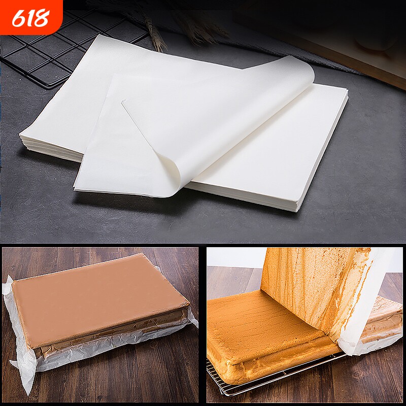 40x60烘焙油纸商用食物隔油纸蛋糕垫盘纸烤箱烤盘防油纸食品级
