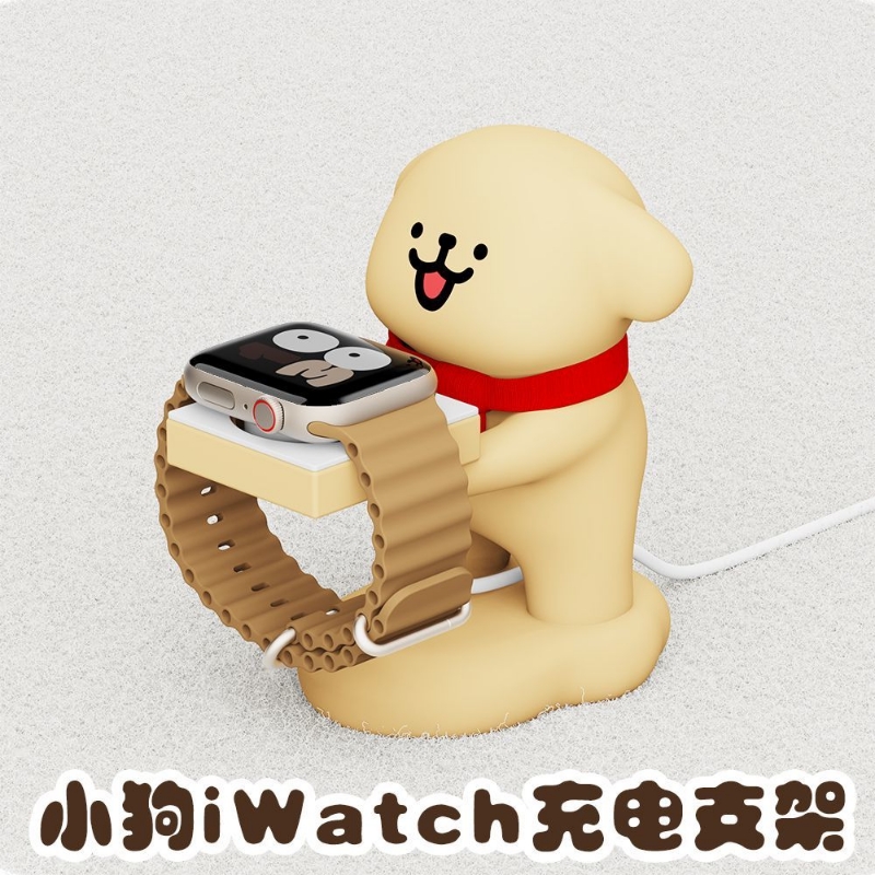 线条小狗捏捏乐解压玩具超软慢回弹卡通公仔桌面摆件发泄减压神器