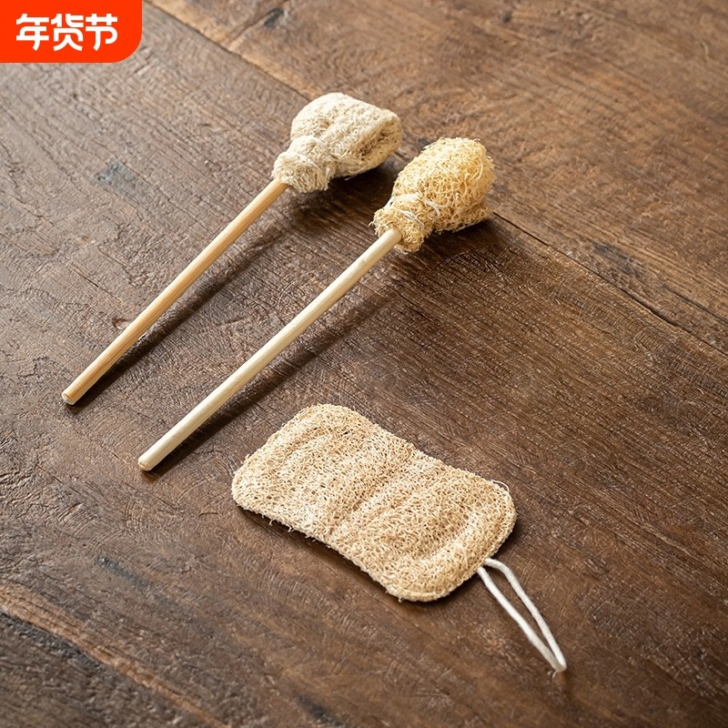 长柄柄丝瓜络洗杯刷杯刷家用洗锅刷带柄洗碗刷无死角加长食品级,家庭/个人清洁工具,杯刷/瓶刷,淘宝优惠券,粉丝福利购,淘宝优惠卷