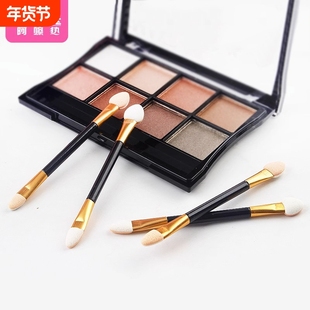 眼影刷A1PQ0-海绵眼影棒刷子便携眼部大头化妆刷工具长杆初学者