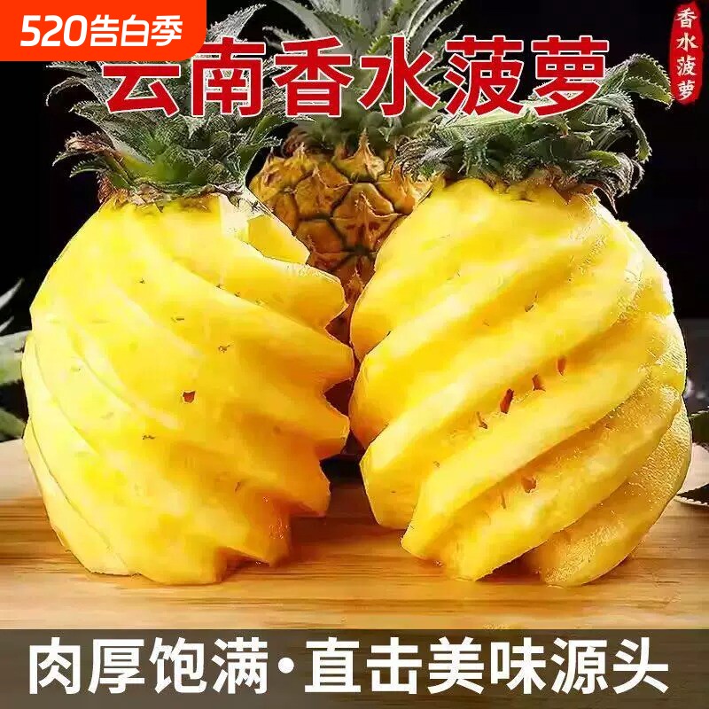 菠萝徐闻香水菠萝新品香甜应季新鲜水果树熟现摘特大果