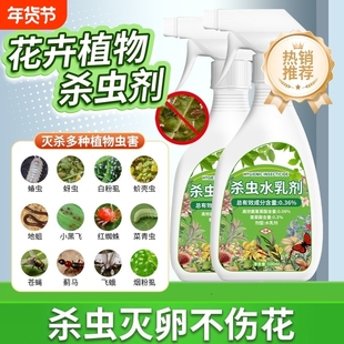 家用花卉植物杀虫剂蚜虫多肉除虫剂不伤花杀虫剂月季花病虫害室内