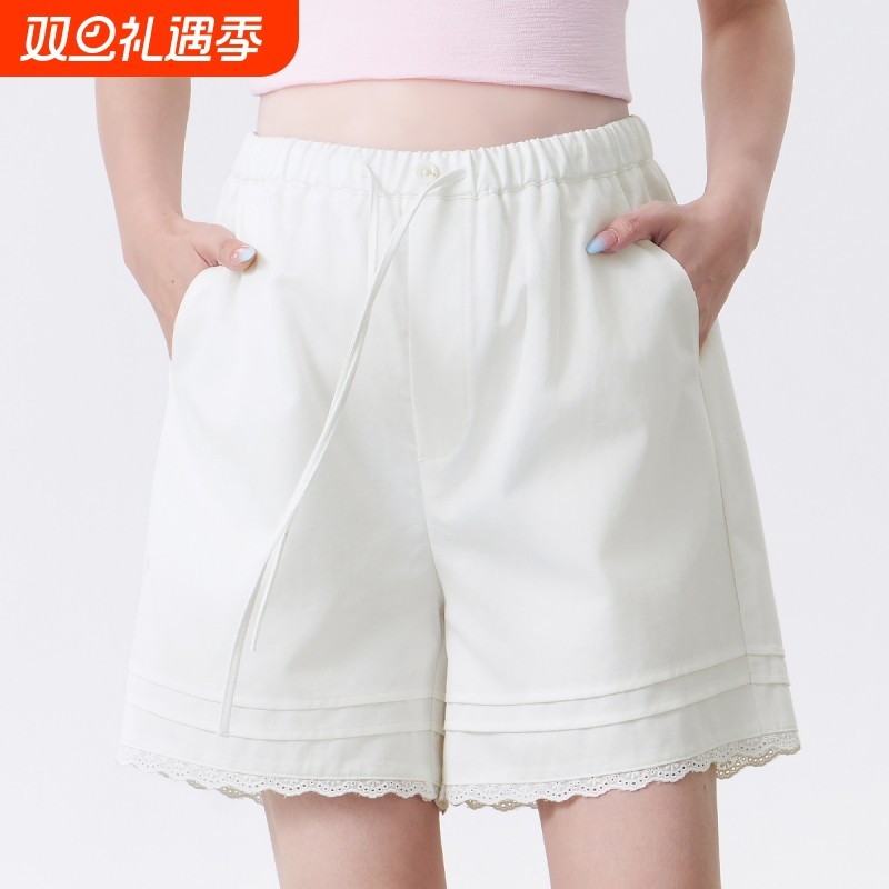 ellieluke孕妇短裤夏薄款外穿2025新款小个子大码无托腹