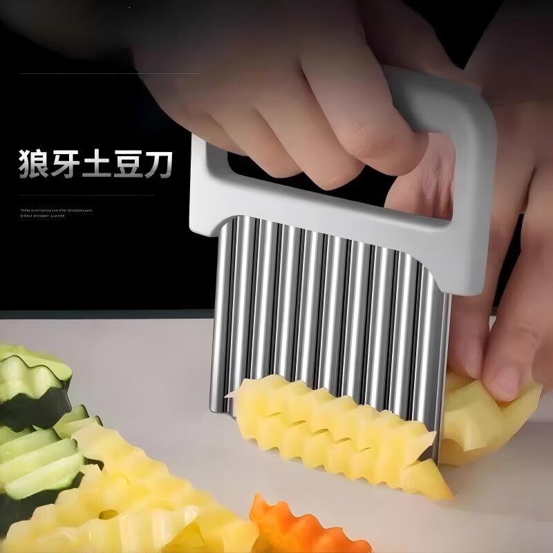 【工厂自营】波纹刀狼牙土豆刀图片