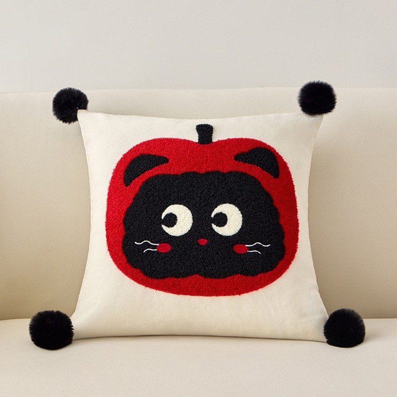 卡通可爱感抱枕轻奢靠枕床上床头客厅沙发抱枕套靠垫腰靠含芯,居家布艺,抱枕被,淘宝优惠券,粉丝福利购,淘宝优惠卷