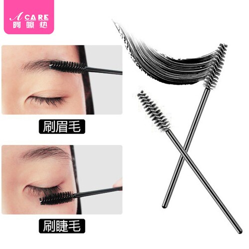 眉刷AA1sl001-易上手睫毛刷睫毛梳便携卷翘眉毛工具两用非一次性