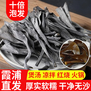 正宗福建霞浦海带头干货特厚级厚实软糯海带根海带海产品海带丝