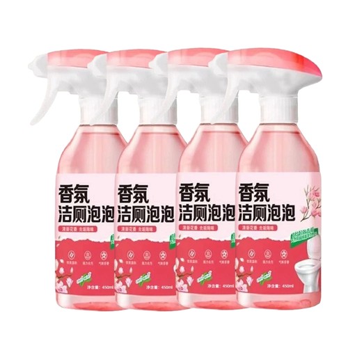 香氛洁厕泡泡液450ml4瓶/8瓶