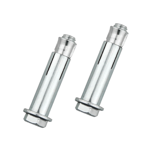 国标镀锌外六角内膨胀螺丝大全加长拉爆膨胀管M6M8M10M12螺栓