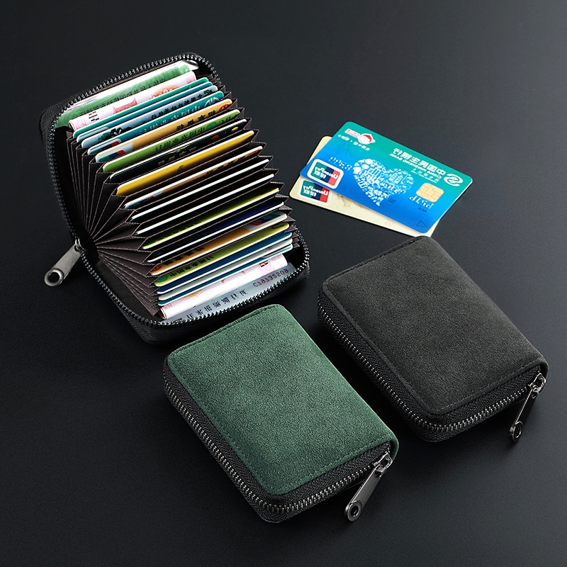 卡包男士新款多卡位轻薄便携高级感小卡套银卡卡袋驾驶证件收纳包