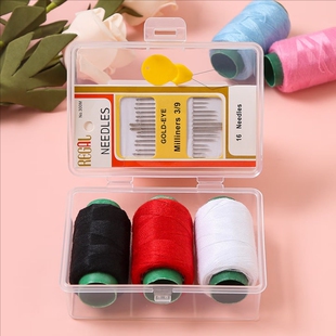 便携迷你针线盒家用针线包好宿舍实用套装缝衣线缝补工具白线