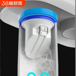 马桶防反水止回阀法兰止逆阀二楼卫生间下水道防臭倒灌坐便器专用